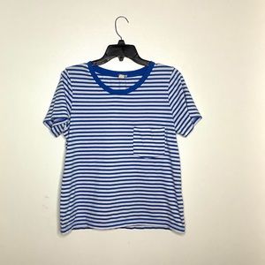 J. Crew Tops - < J. Crew Striped Pocket Tee > J. Crew Tops - < J. Crew Striped Pocket Tee >
